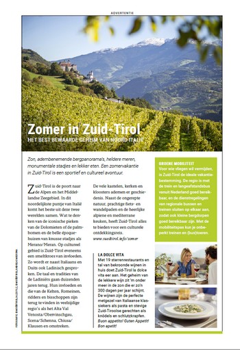 Advertorial Zuid Tirol 1